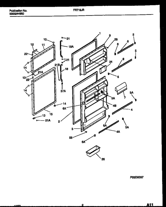 Diagram for FRT18JRAW0