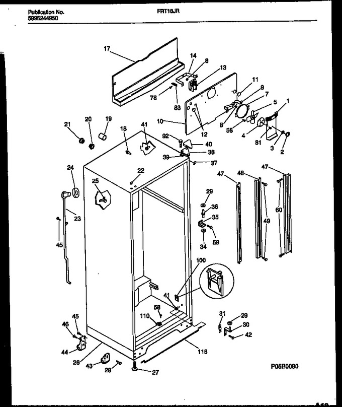 Diagram for FRT18JRAD0