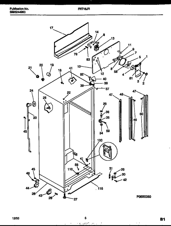 Diagram for FRT18JRAW0