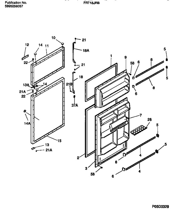 Diagram for FRT18JRBW1