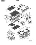 Diagram for 04 - Shelves, Controls, Divider, Mullion