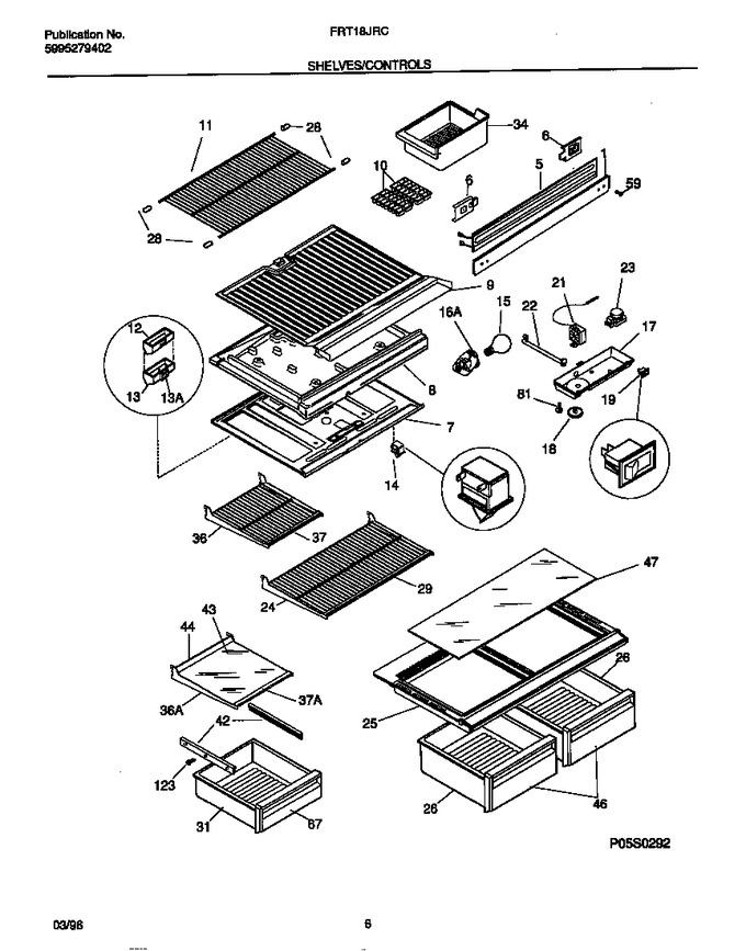 Diagram for FRT18JRCW2