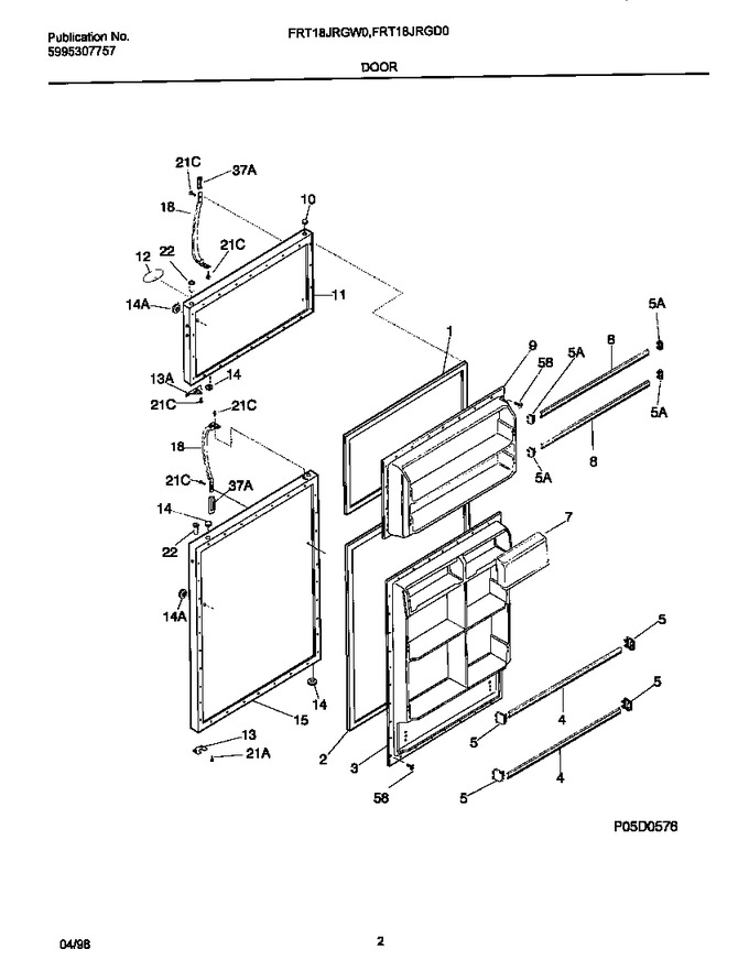 Diagram for FRT18JRGD0