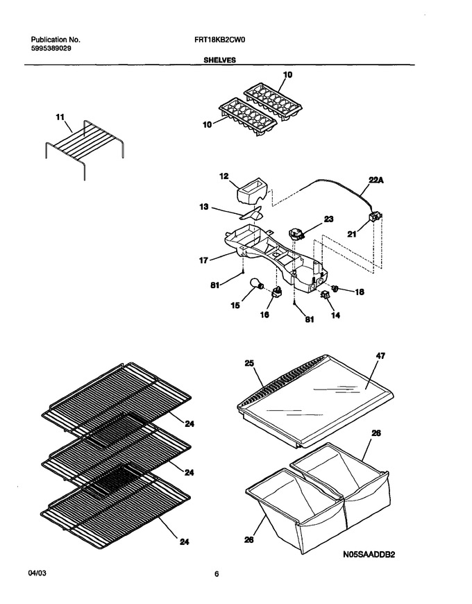 Diagram for FRT18KB2CW0