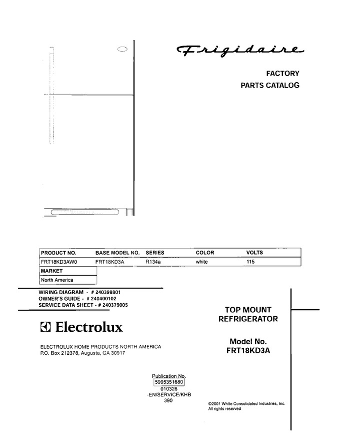 Diagram for FRT18KD3AW0