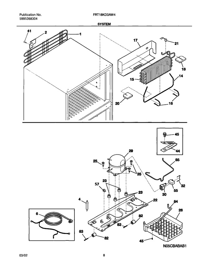 Diagram for FRT18KD3AW4