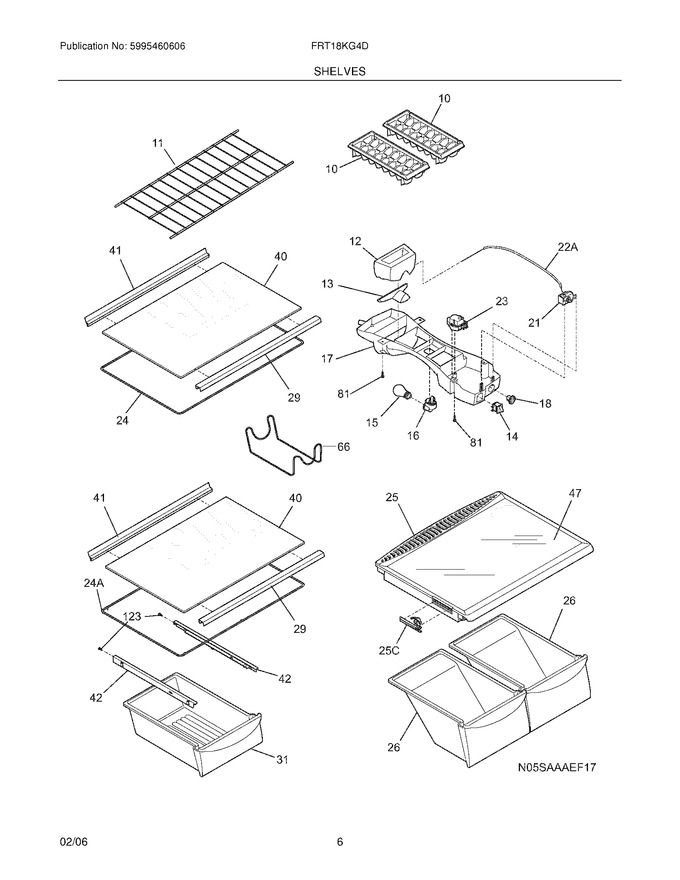 Diagram for FRT18KG4DWA