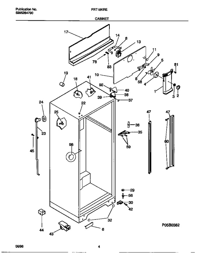 Diagram for FRT18KRED0