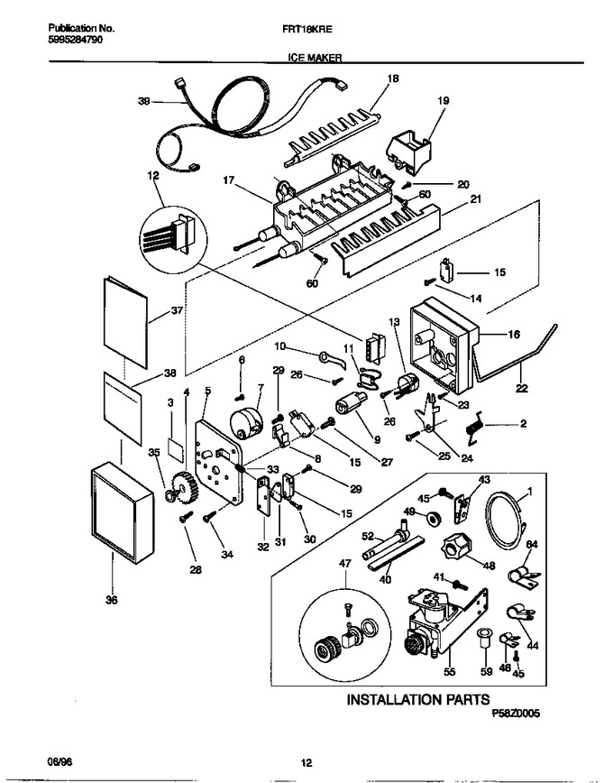 Diagram for FRT18KREW0