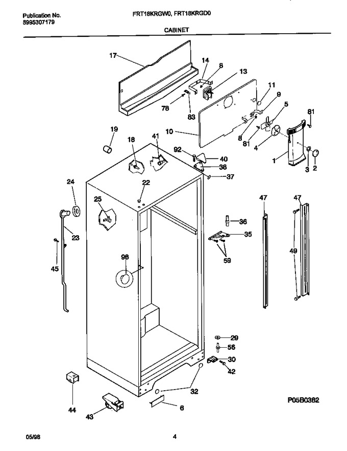 Diagram for FRT18KRGW0