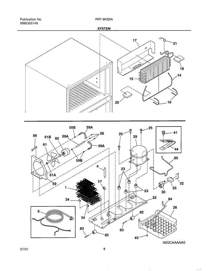 Diagram for FRT18KS5AW0