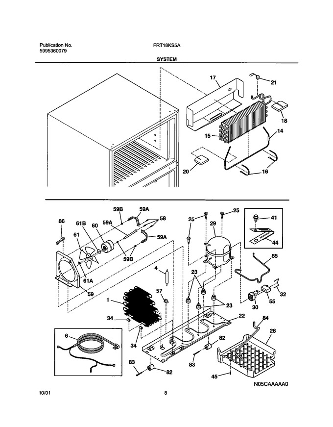 Diagram for FRT18KS5AW4
