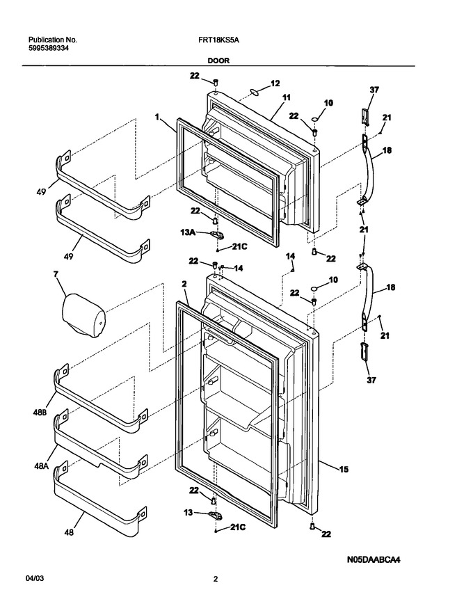 Diagram for FRT18KS5AQ8