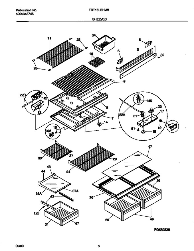 Diagram for FRT18LBHW1