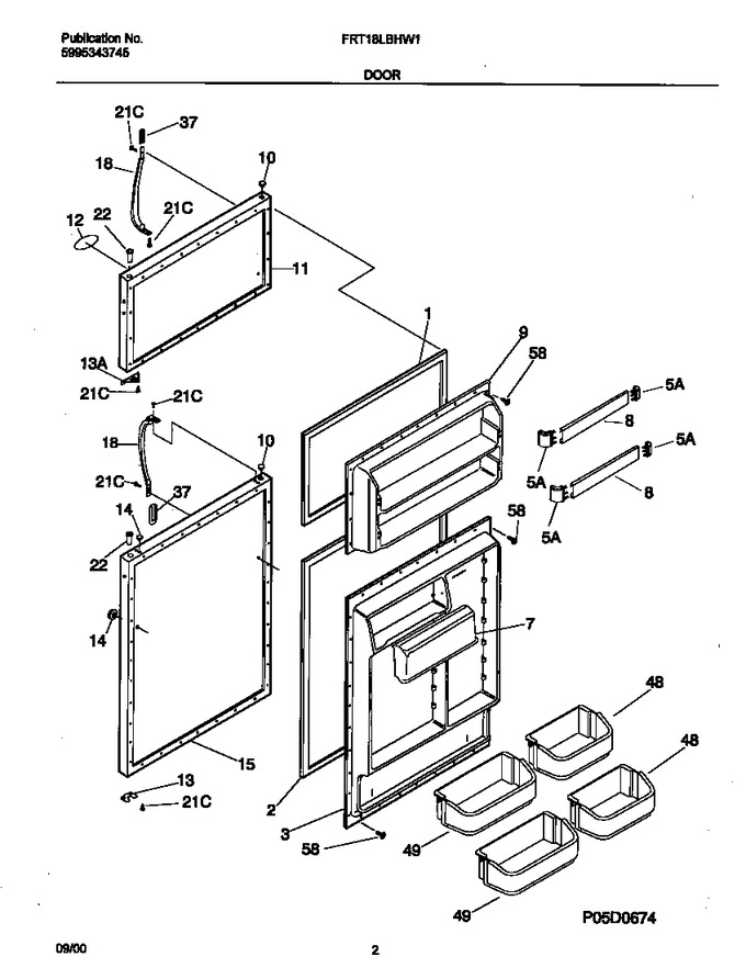 Diagram for FRT18LBHW1