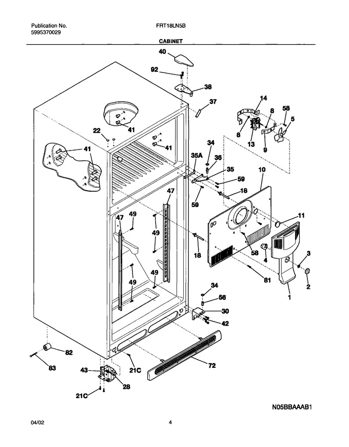 Diagram for FRT18LN5BQ0