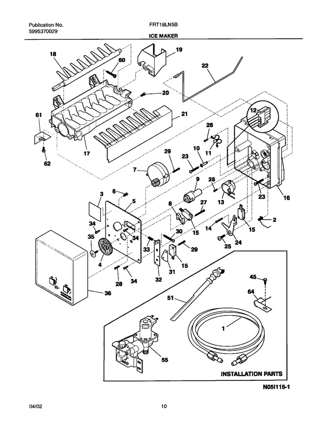 Diagram for FRT18LN5BW0