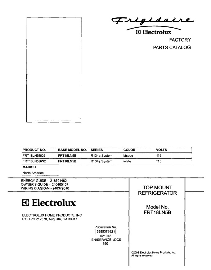 Diagram for FRT18LN5BQ2