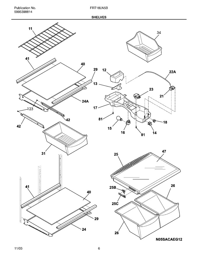 Diagram for FRT18LN5BW3