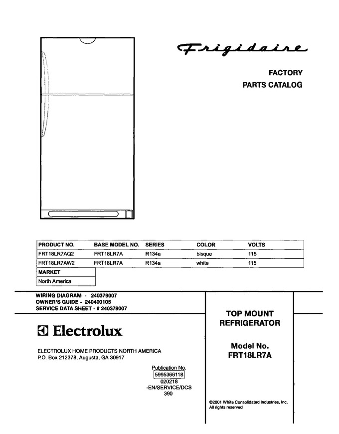 Diagram for FRT18LR7AQ2