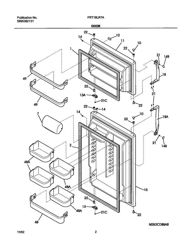 Diagram for FRT18LR7AW6