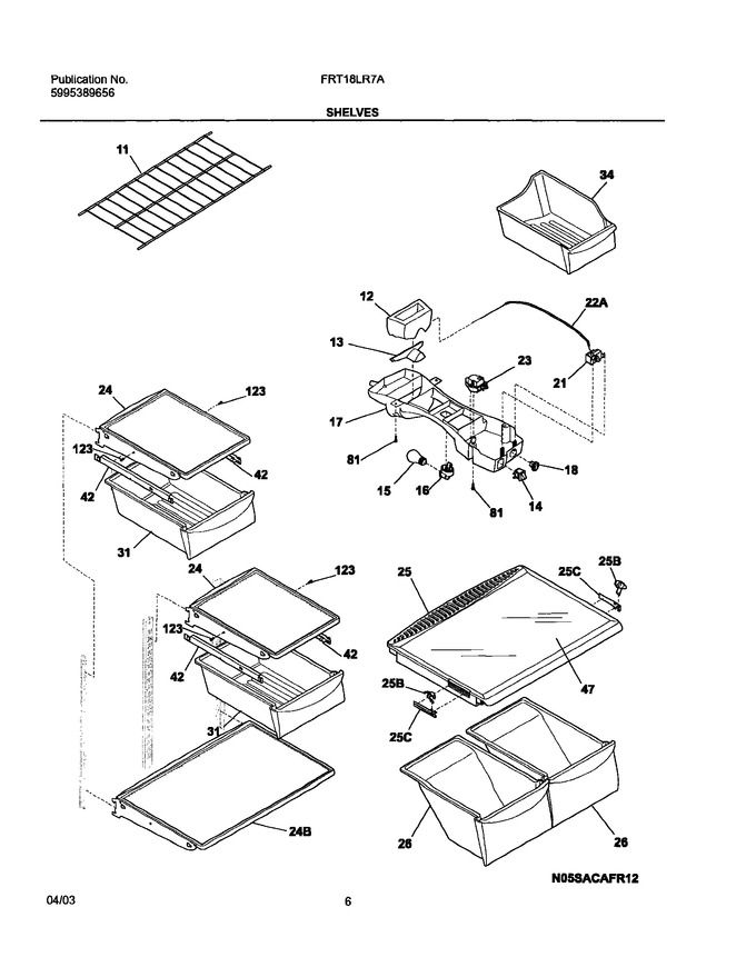 Diagram for FRT18LR7AW8