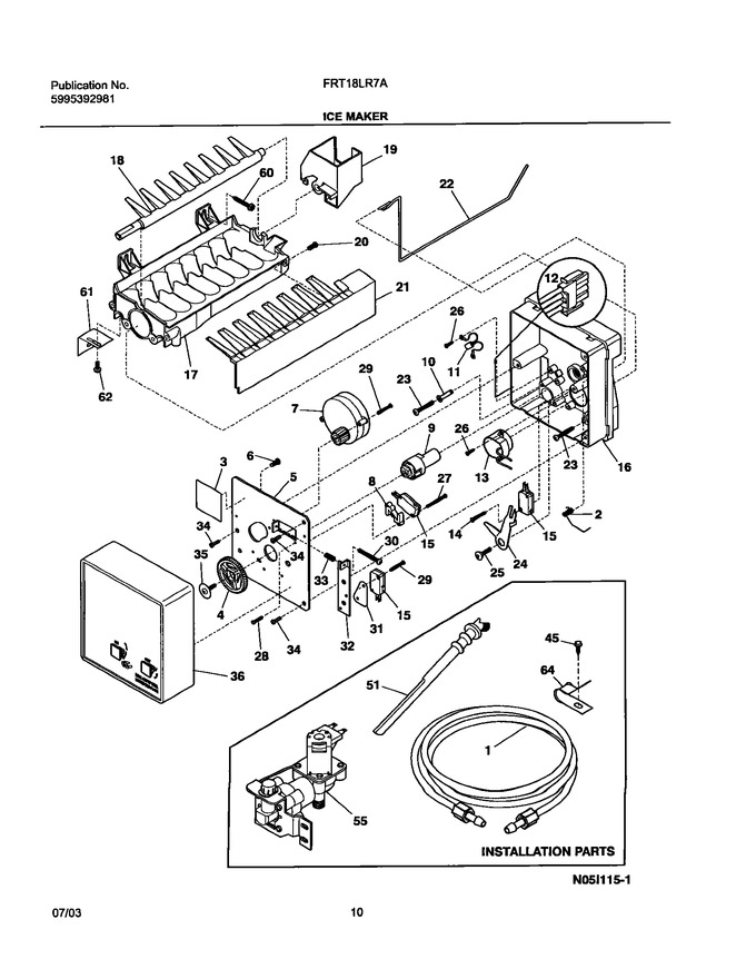 Diagram for FRT18LR7AWA