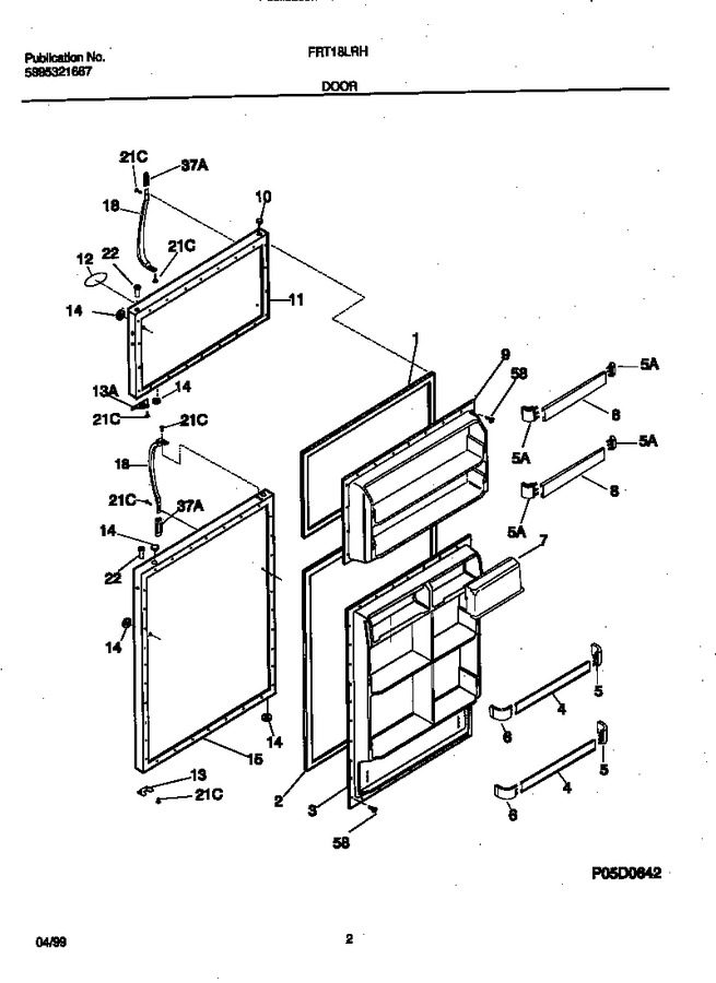 Diagram for FRT18LRHD0