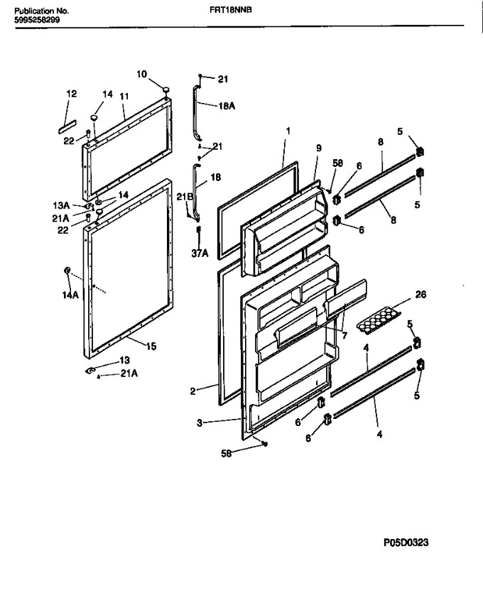 Diagram for FRT18NNBW0