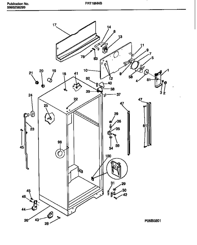 Diagram for FRT18NNBW0
