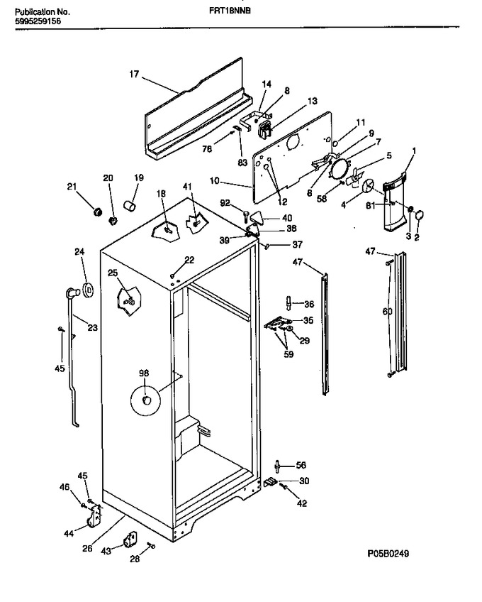 Diagram for FRT18NNBW2