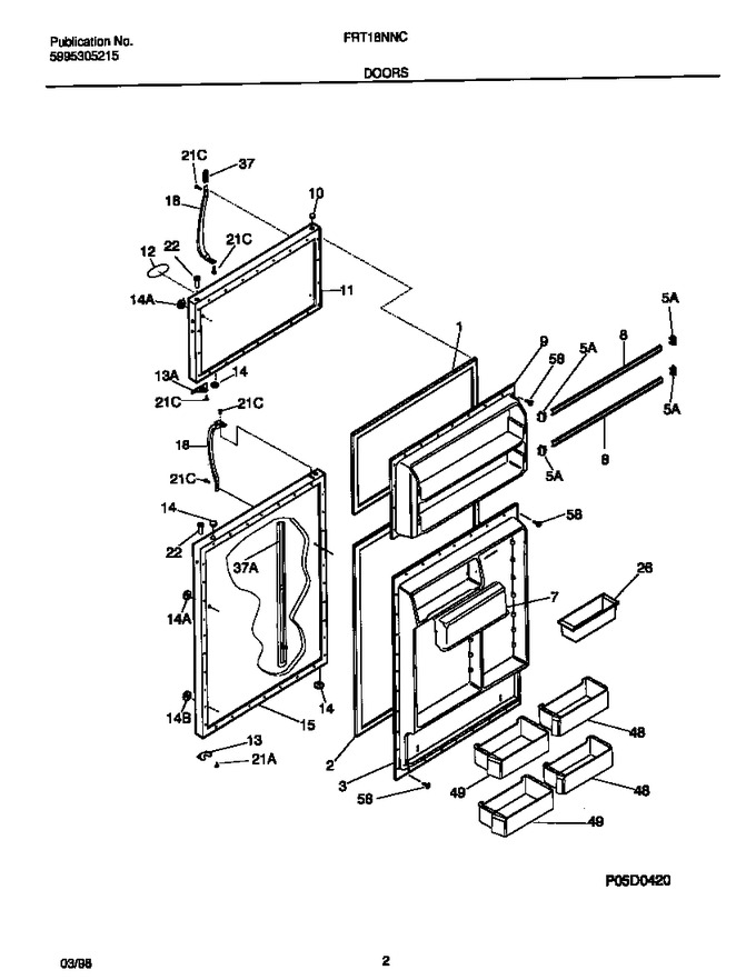 Diagram for FRT18NNCW4