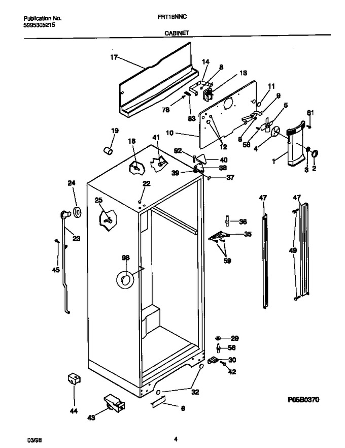 Diagram for FRT18NNCW4