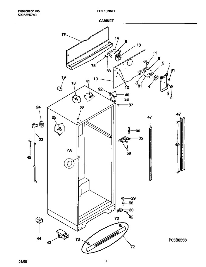 Diagram for FRT18NNHW0