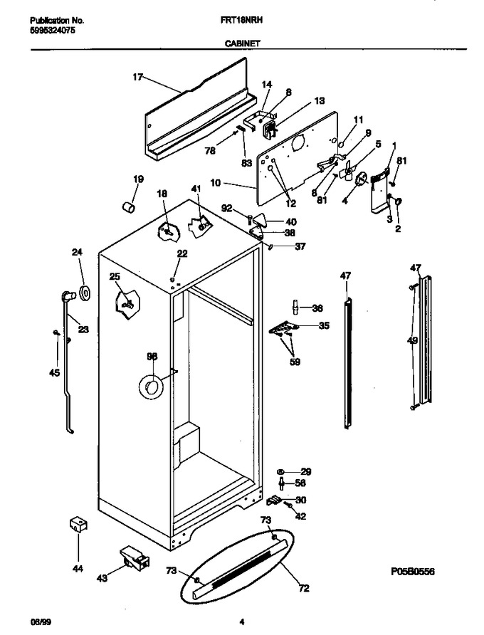 Diagram for FRT18NRHW0