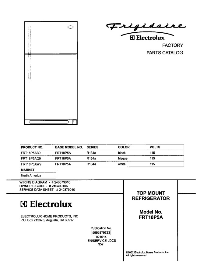 Diagram for FRT18P5AQ9