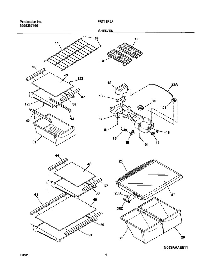 Diagram for FRT18P5AW4