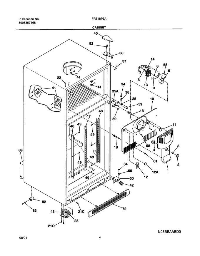 Diagram for FRT18P5AW2
