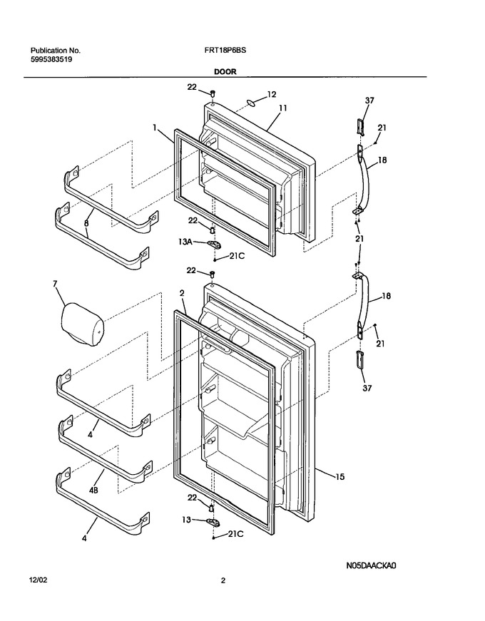 Diagram for FRT18P6BSB0