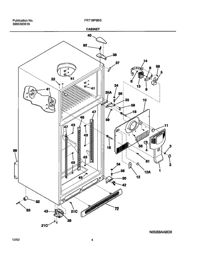 Diagram for FRT18P6BSK0