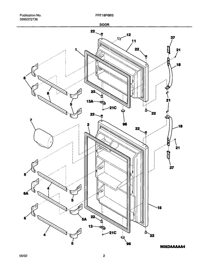 Diagram for FRT18P6BSB5