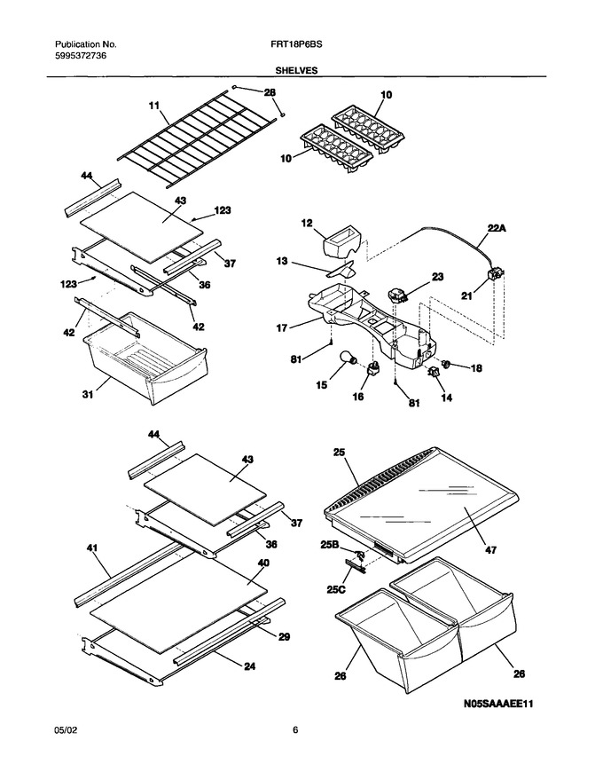 Diagram for FRT18P6BSB5
