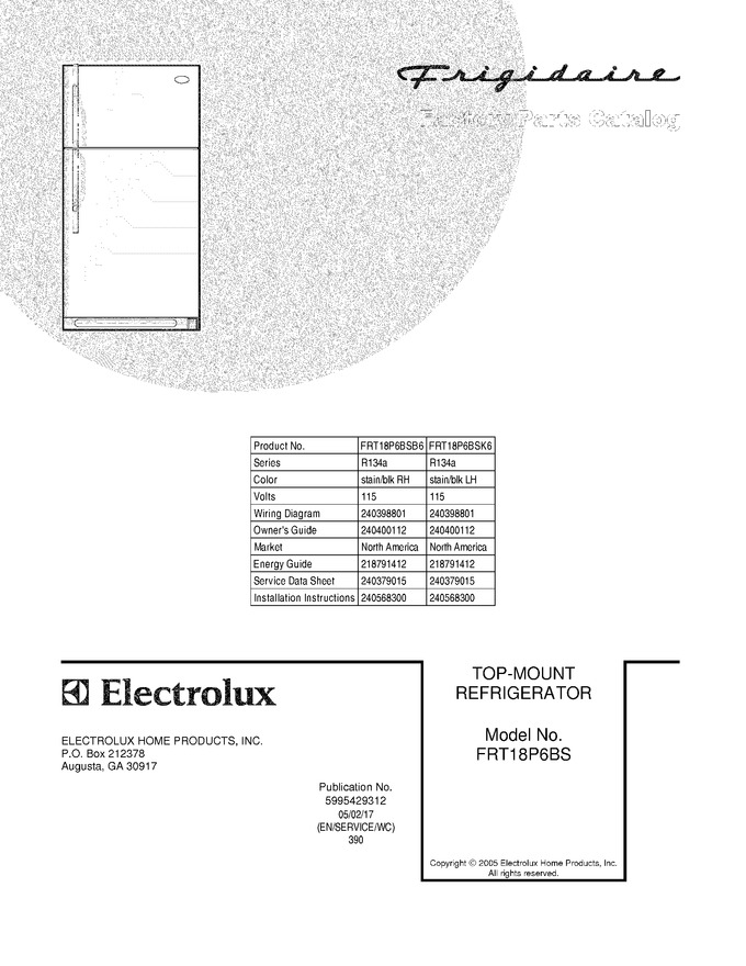 Diagram for FRT18P6BSK6