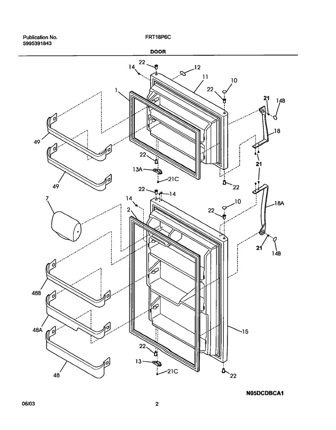 Diagram for FRT18P6CW0