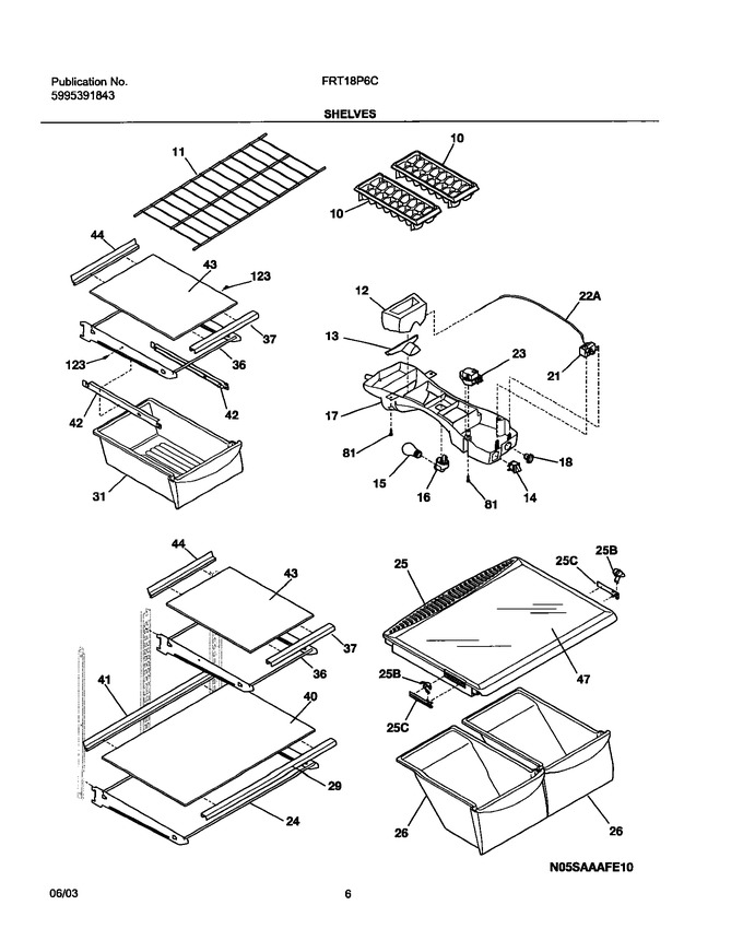 Diagram for FRT18P6CW0
