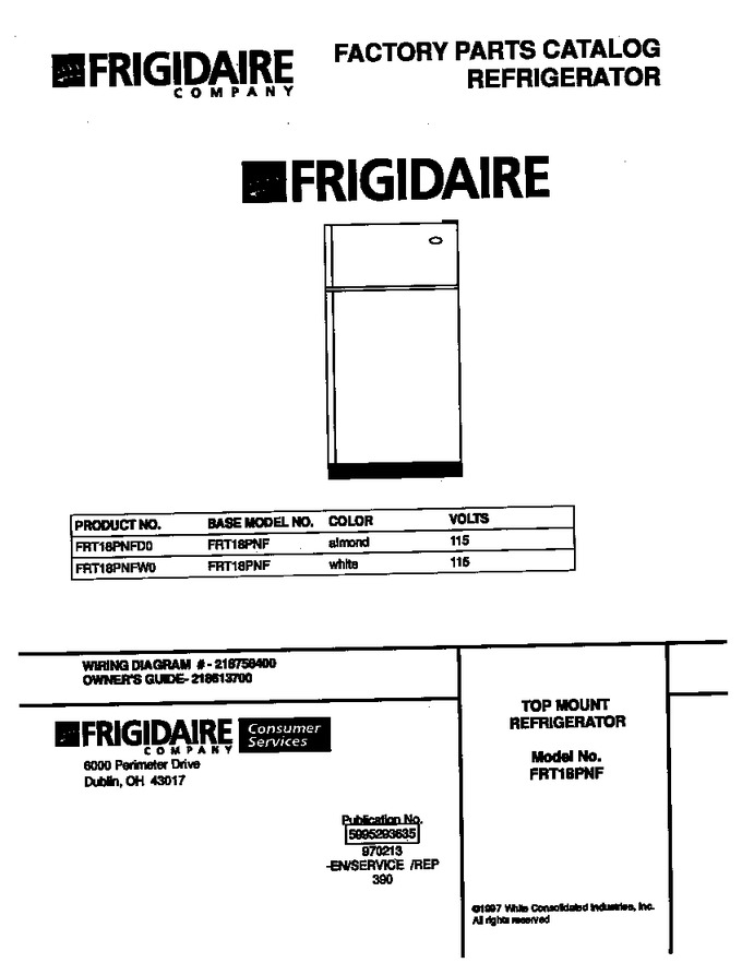 Diagram for FRT18PNFW0