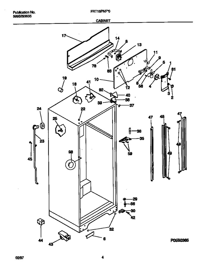 Diagram for FRT18PNFD0