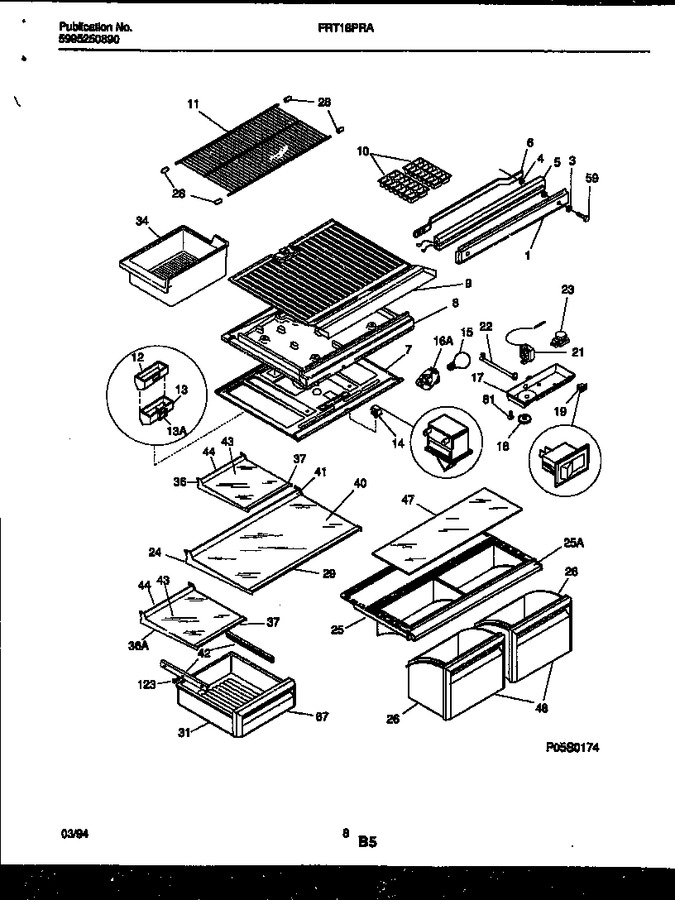 Diagram for FRT18PRAW0