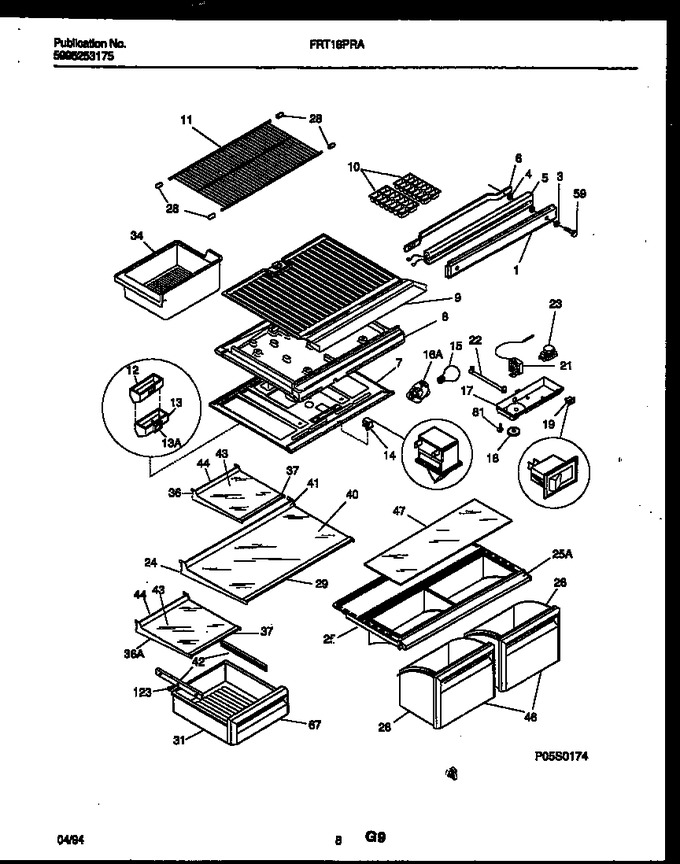 Diagram for FRT18PRAW2