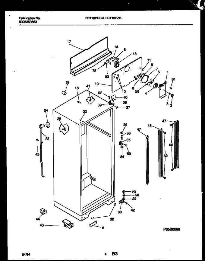 Diagram for FRT18PRBD0